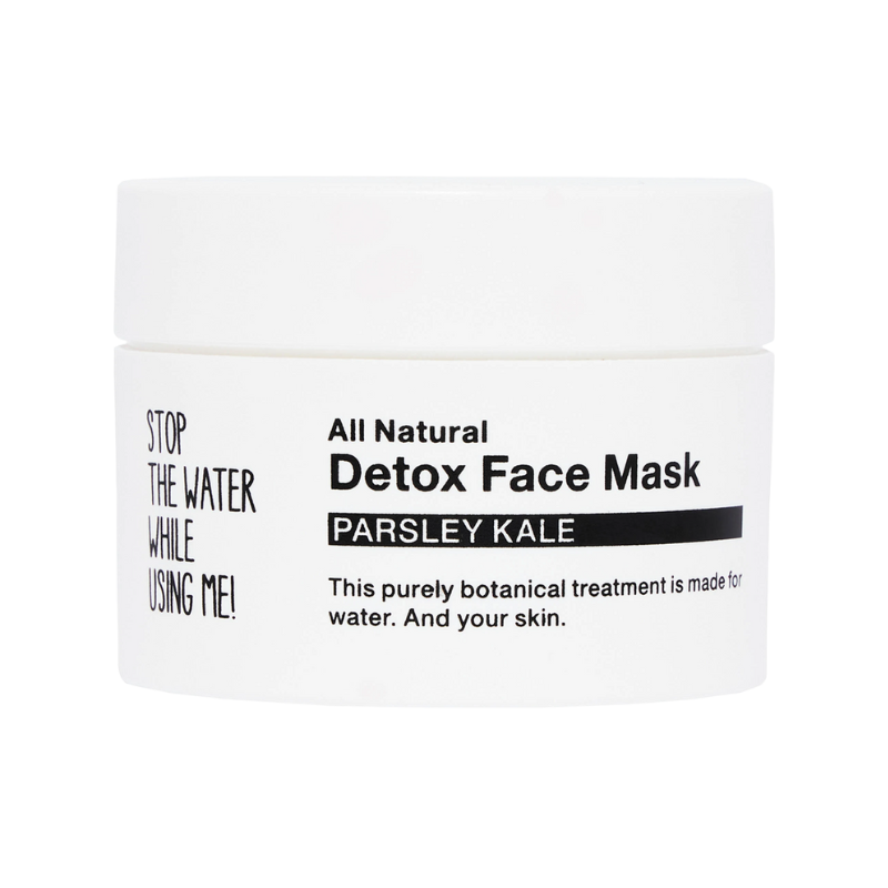 Mascarilla facial detox de perejil y col rizada 100% natural