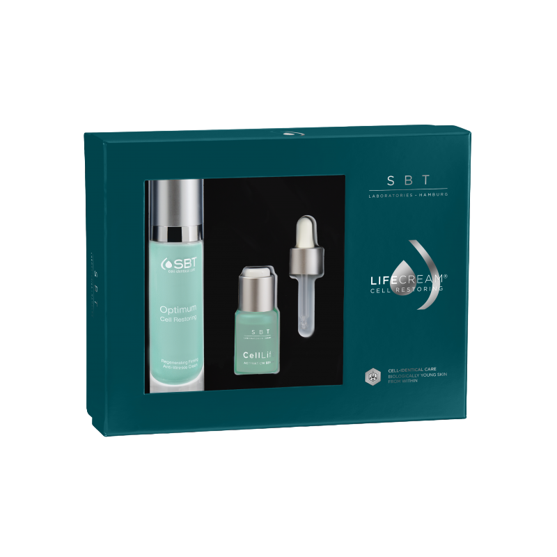 Set Restaurador de Células - Crema Antienvejecimiento Reafirmante Regeneradora & Suero CellLife gratis